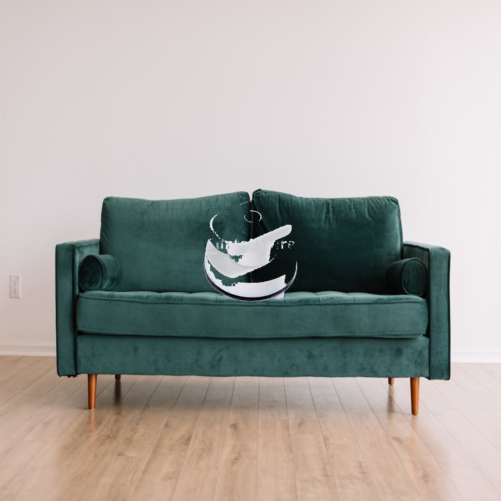 Door Handle - White Plastic Suction Drawer Handle for