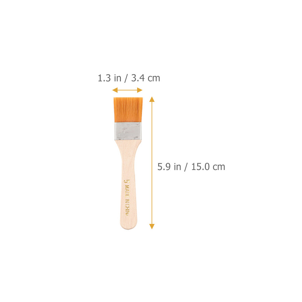12Pcs Nylon Flat Paint Brushes - Home Improvement Fence ulasan dan harga