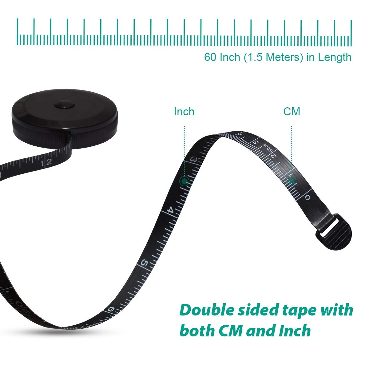 150cm Mini Tape Meter Tape Tai - Tape Measure ulasan dan harga