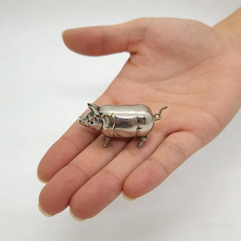 (Ce14)Antique Pig Mini Tape Me - Tape Measure ulasan dan harga