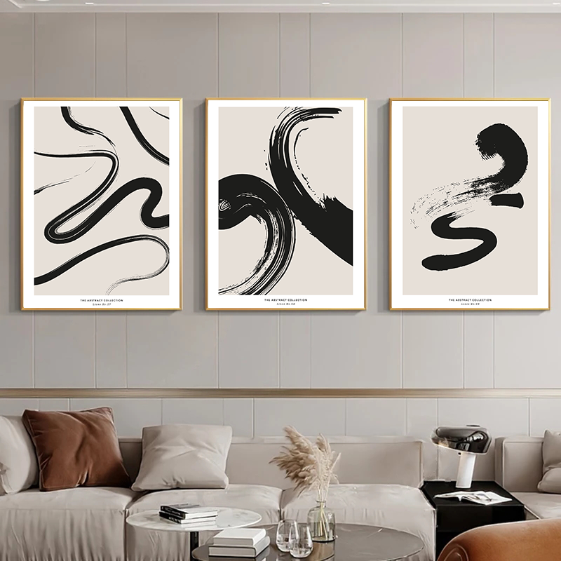 Minimalist Paint Strokes Abstr - Paint Brush ulasan dan harga