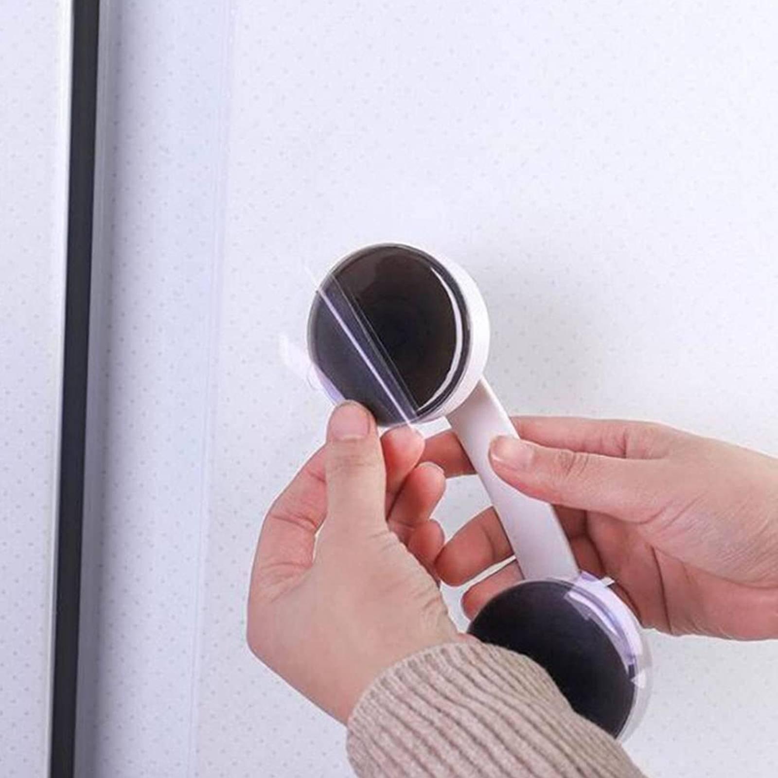 White Plastic Suction Drawer H - Door Handle ulasan dan harga